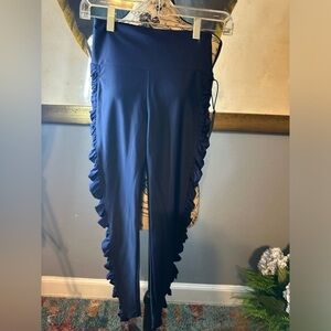 Lanston sport net blue workout leggings